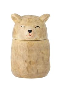 Контейнер Puk с крышкой 145 мл Bloomingville, коричневый