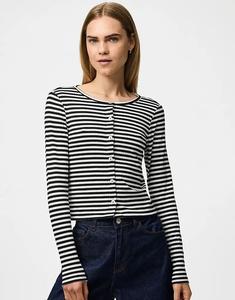 Кардиган Pieces черного цвета