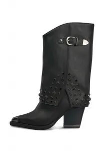 Ботильоны на высоком каблуке Alma En Pena, Black