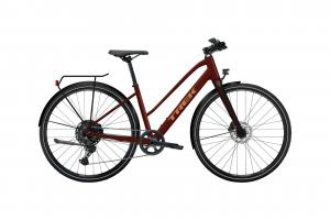 Трекинговый велосипед Trek Fx sport al equipped midstep - 28 дюймов - trapez - 2026, rot | cobra blood / sedona red splatt e r