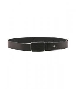 Кожаный ремень Guess, черный