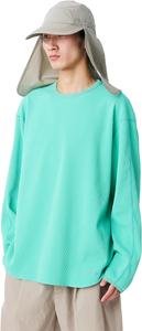 Футболка с длинным рукавом Snow Peak Dry Waffle CS-26SU001, сшитая на заказ, мужская и женская, светло-зеленый