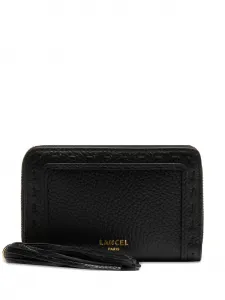 Кошелек на молнии Premier Flirt с кисточками Lancel, черный