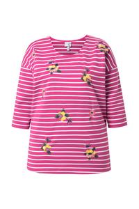 Ulla Popken Лонгслив в светло-розовом цвете