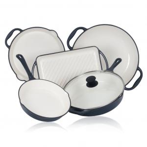 Набор посуды из 5 предметов, Blue Berry, со сковородами-гриль, пластиной для гриля и формой для паэльи Mahlzeit