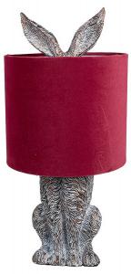 Настольная лампа Clayre & Eef Kaninchen Linaa, коричневый - пластик - 20 x 43 x 20 см