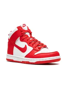 Кроссовки Dunk High Nike Kids, белый