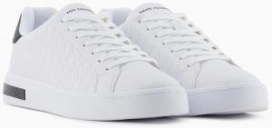 Мужские кроссовки Armani Exchange с вышивкой London, черный