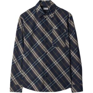 Клетчатая рубашка Burberry, черный