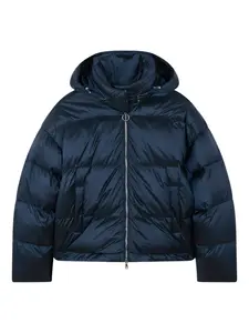 Пуховик с капюшоном Paul & Shark, синий