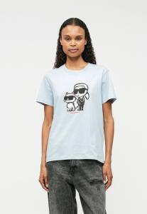 Футболка KARL LAGERFELD IKON SKETCH DUO, Kentucky Blue/Blue
