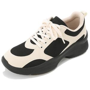 PANSY Низкие повседневные туфли женские - черный бежевый, цвет Black Beige