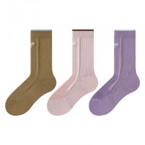 Женские баскетбольные носки 3 пары Reebok, фиолетовый