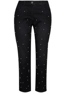 Повседневные джинсы MIAMODA, Black