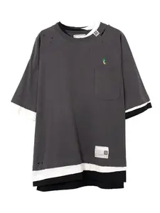 Футболка с карманом Maison Mihara Yasuhiro, серый