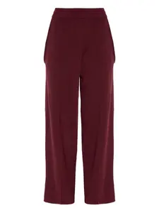 Шерстяные брюки с эластичным поясом Lanvin, красный