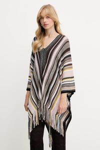 Шерстяное пончо Missoni, коричневый