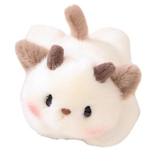 Плюшевая игрушка животное Milk Puff размером с ладонь высота 20см/25см Click