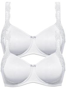 SUSA Бюстгальтер Minimiser 'London' в белом цвете