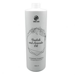 Шампунь для волос, 1000мл Ureshii Baobab And Avocado Hydrating Shampoo, inna