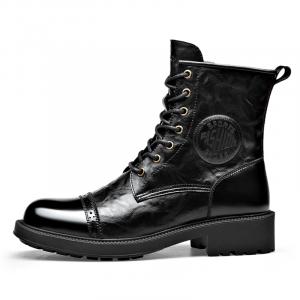 LUOMAIKE Кроссовки Crew Martin мужские черные, цвет Black