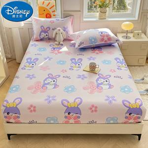 Disney Простыня на резинке 90х200 см + 1 наволочка, хлопок, цвет Pink Rabbit Pet A