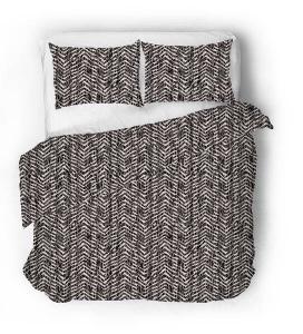 Сатиновое постельное белье бамбук Sense Eight, черный