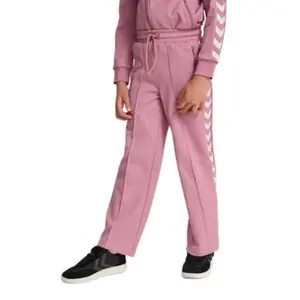 Брюки Hummel Archive Wide Leg Poly, розовый