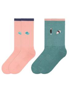 Носки Von Jungfeld Mix & Match Tennis Socken-Set, Rose