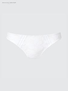 Кружевные трусики (с рисунком) Uniqlo, белый