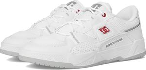 Мужские кеды для скейтборда DC Shoes Construct, белый/красный/серый