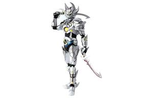 BANDAI Фигурка S.H. Figuarts Garo The Beast, огненная гравировка, Silver Tooth Knight