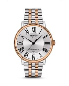 Часы Carson, 40 мм Tissot, серебряный
