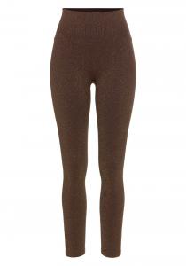 Узкие леггинсы LASCANA, золотой