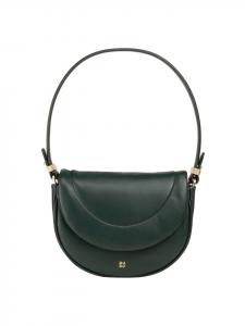 Наплечная сумка DuDu Panarea Schultertasche Leder 22 cm, цвет mangrove