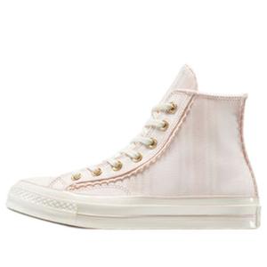 Кроссовки (WMNS) Converse Chuck 70 High Lace Trim 'Shy Flamingo'