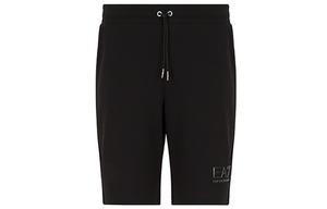 Шорты повседневные мужские черные EA7 EMPORIO ARMANI
