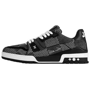 Кроссовки мужские Louis Vuitton Trainer, черный