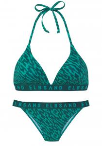 Треугольное бикини Elbsand, Petrol/Jade