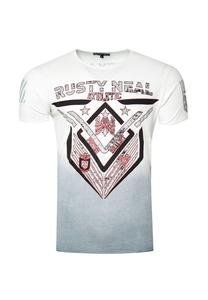 Футболка с современным принтом RUSTY NEAL