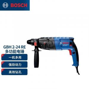 Ударная дрель Bosch, электрический молоток GBH2-24, трехфункциональный электрический отбойник, 2 кг, промышленный класс, вперед и назад, электрический, 790 Вт