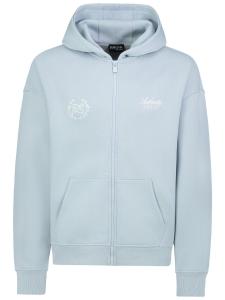Sublevel Худи на молнии в пастельно-голубом цвете