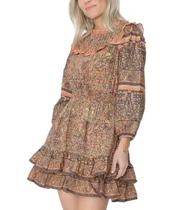 Мини-Платье Паскаль West Of, коричневый