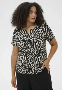Джесс-Блузка kcmella Kaffe Curve, Black Deep Chalk S Animal
