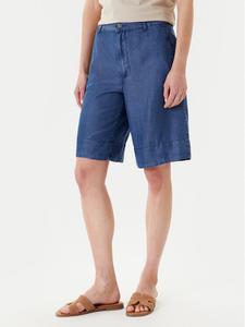 Шорты-Бермуды свободного кроя 4KHND9020 United Colors Of Benetton, синий