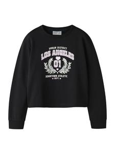 NAME IT Свитшот 'NKFVANITA' в черном цвете