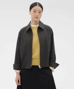 Скрученная шерстяная куртка