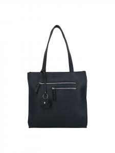 Сумка-шоппер Winona 30 см темно-синего цвета Tom Tailor