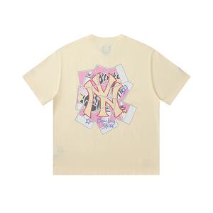 Футболка унисекс New Era, айвори