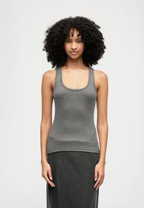 Топ Samsøe Samsøe AMANZA TANK, Mid Grey/Grey